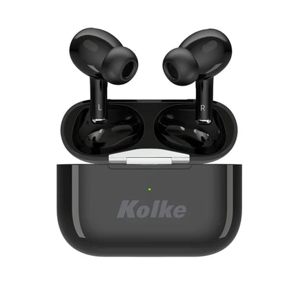 KOLKE AURICULAR TWS CON ESTUCHE CARGADOR KAB-657 NEGRO