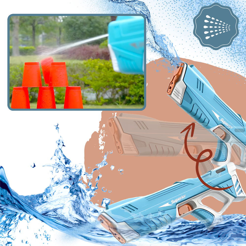 Pistola de Agua Level Combat Watergun LVR-147 - Verde