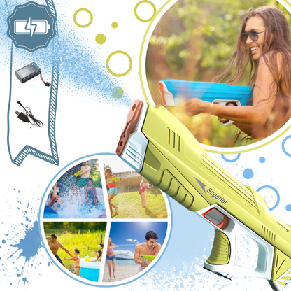 Pistola de Agua Level Combat Watergun LVR-147 - Verde