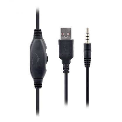 KOLKE Auricular Gamer Trooper KGA-487 - Rojo
