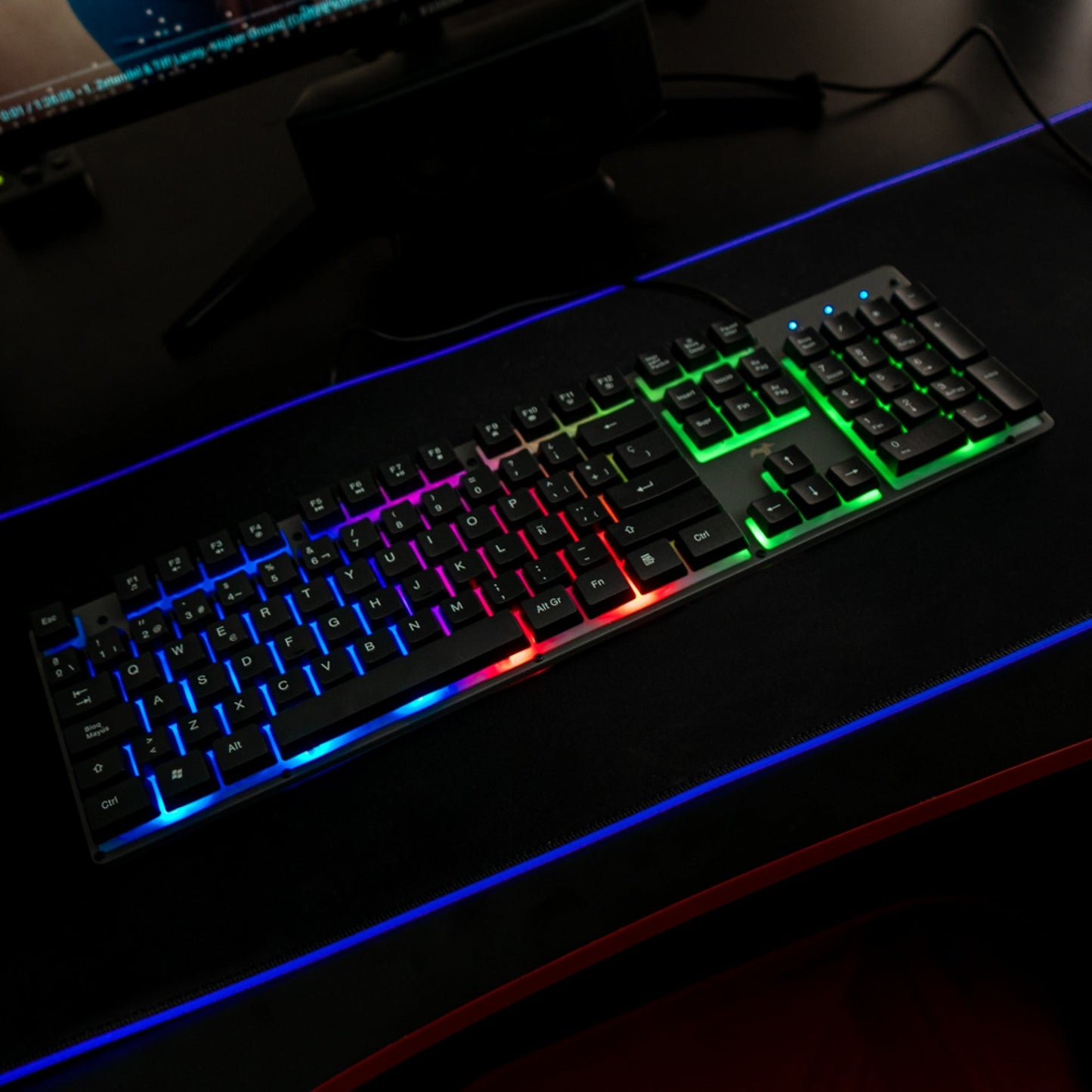 KOLKE TECLADO GAMER NEMESIS KGT-505