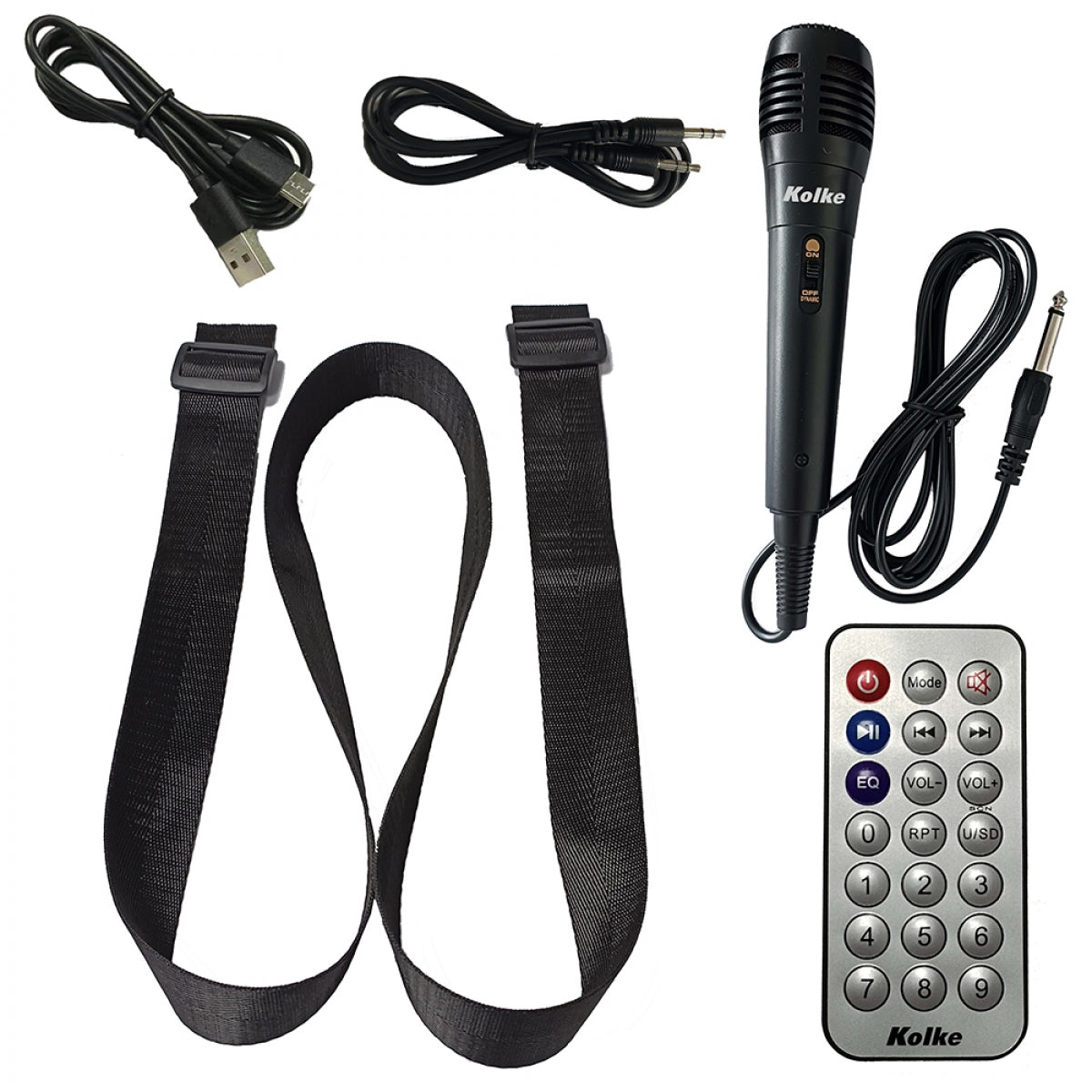 KOLKE PARLANTE INALAMBRICO PARTY GO 4" X 2 KPB-542