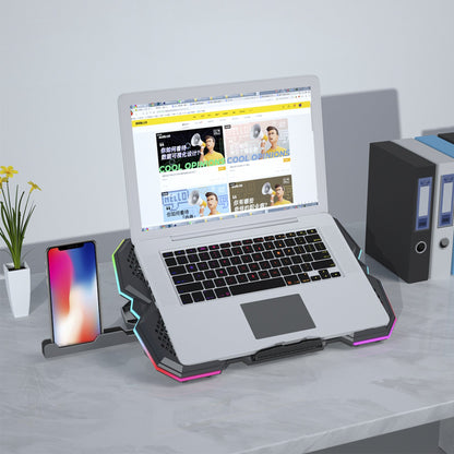 KOLKE SOPORTE COOLER PARA NOTEBOOK KVC-586 5 VENTILADORES