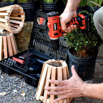 NAPPO Kit Taladro atornillador 78pcs NHK-041